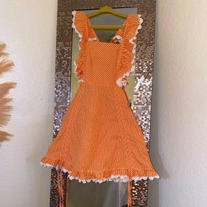 Dollcake Vintage fall dress 6 gingham